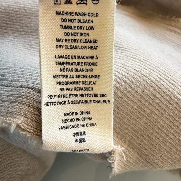 Jakett...etc. XS open sleeveless linen cardigan with pockets women's - Picture 7 of 9